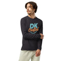 Long sleeve fitted crew, Heavy Metal, right front view