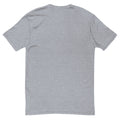 Premium Short Sleeve T-shirt, Heather Grey, back view