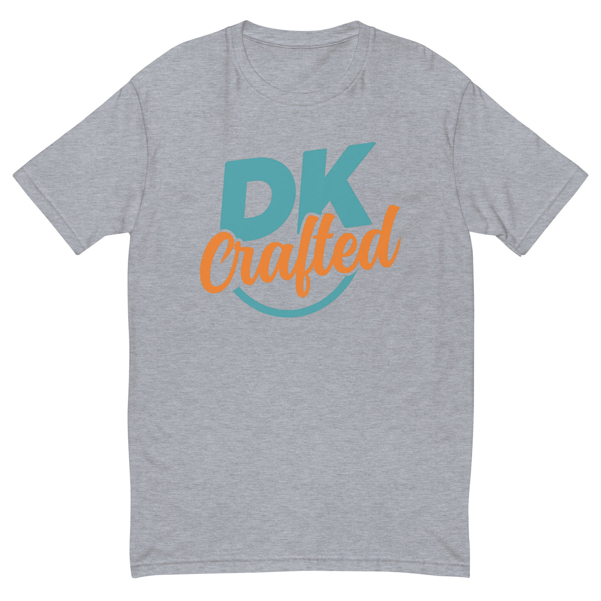 Premium Short Sleeve T-shirt, Heather Grey, front view