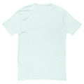 Premium Short Sleeve T-shirt, Light Blue, back view
