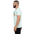 Premium Short Sleeve T-shirt, Light Blue, left view
