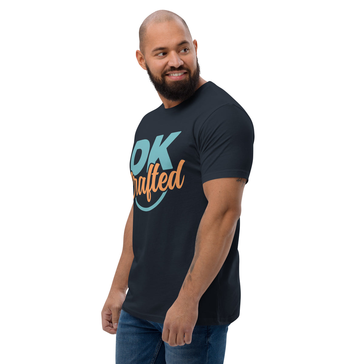 Short Sleeve T-shirt, Midnight Navy, left front view