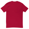 Premium Short Sleeve T-shirt, Red, back view