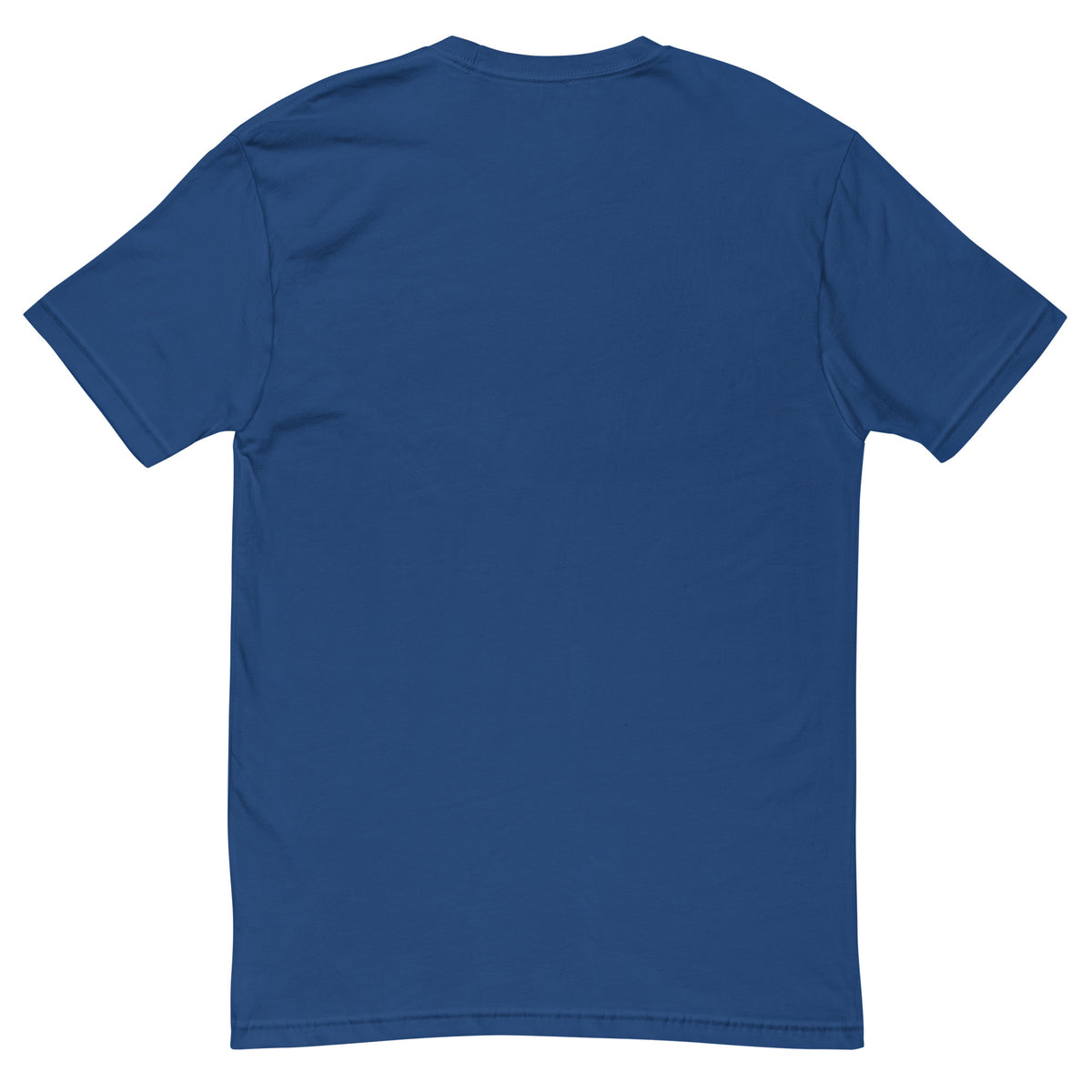 Short Sleeve T-shirt, Royal Blue, back view