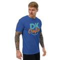 Premium Short Sleeve T-shirt, Royal Blue, right front view