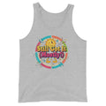Men's tank top, Athletic Heather, front view