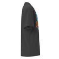 Relaxed Fit Faded Oversized T-shirt, Faded Black, right view