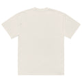 Oversized faded t-shirt, Faded Bone, back view