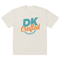 Oversized faded t-shirt, Faded Bone, front view