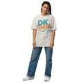 Relaxed Fit Faded Oversized T-shirt, Faded Bone, front view