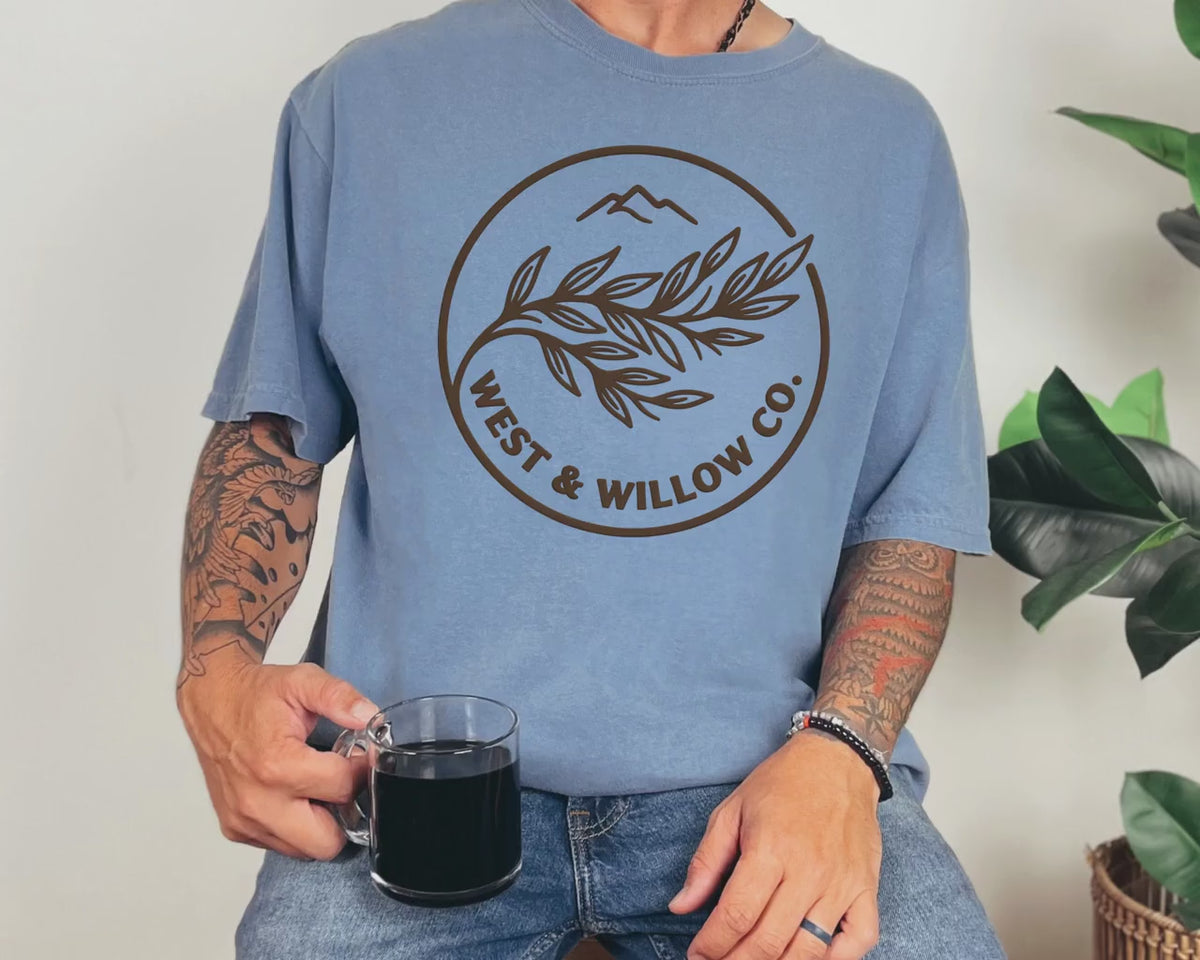 Your Custom Logo Comfort Colors 1717 Tee | Personalized Business Branding Merch