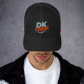 Trucker Cap, Black, front view