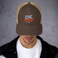 Trucker Cap, Brown Khaki, front view