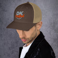 Trucker Cap, Brown Khaki, left view