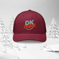Trucker Cap, Cranberry, front view