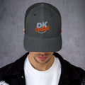 Trucker Cap, Dark Heather Gray, front view