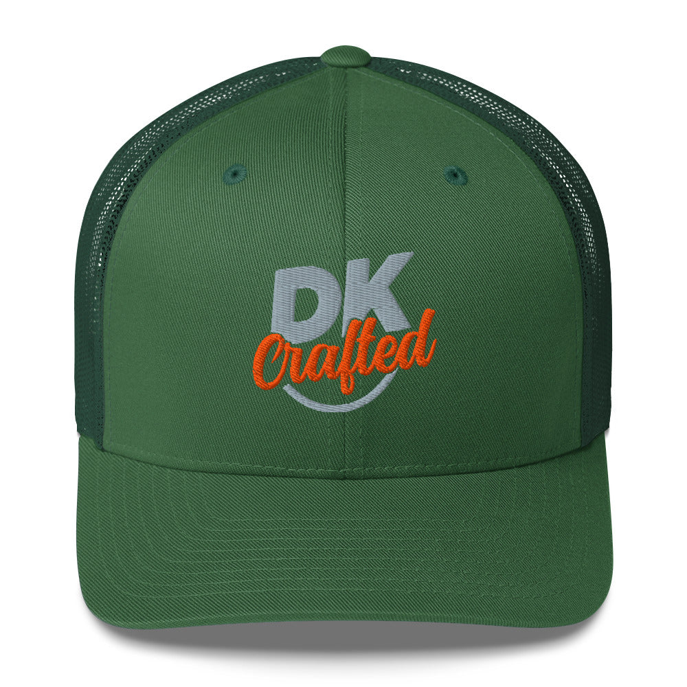 Trucker Cap, Evergreen, front view