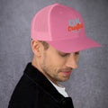 Trucker Cap, Pink, right view