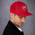 Trucker Cap, Red, right view