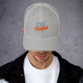 Trucker Cap, Silver, front view