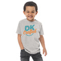 Toddler jersey t-shirt, Heather, front view