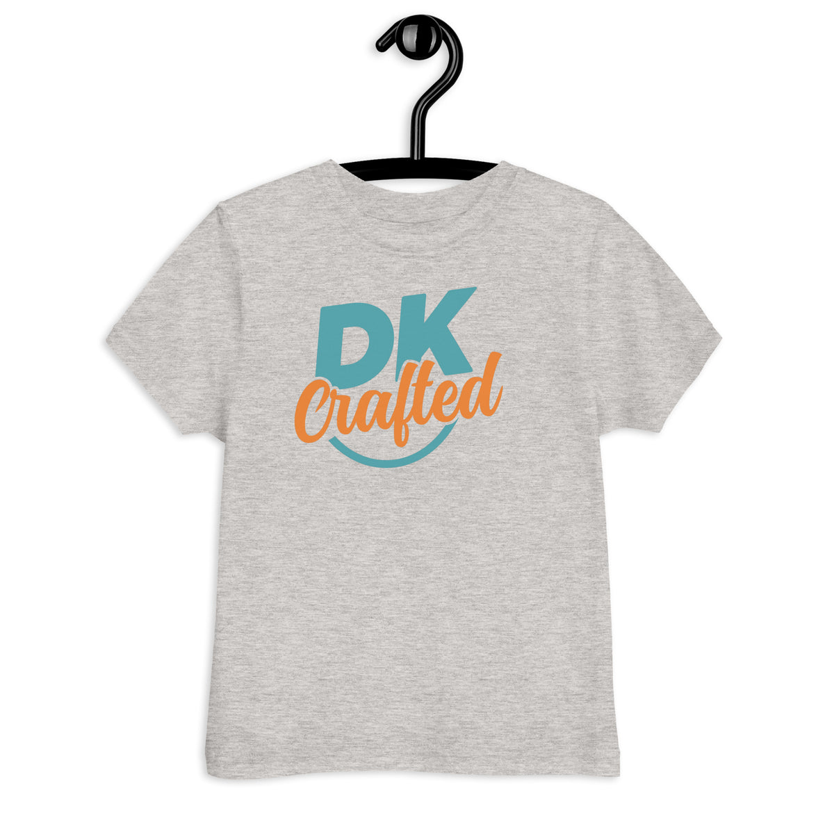 Toddler jersey t-shirt, Heather, front view
