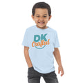 Toddler jersey t-shirt, Light Blue, front view