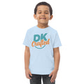 Toddler jersey t-shirt, Light Blue, front view