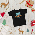 Toddler Short Sleeve Tee, Black, front view