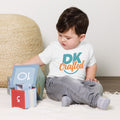 Toddler Short Sleeve Tee, White, front view