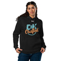Under Armour hoodie, Black, front view