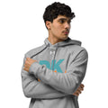 Under Armour hoodie, Grey, front view