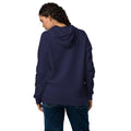 Under Armour hoodie, Navy, back view