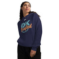 Under Armour hoodie, Navy, left front view