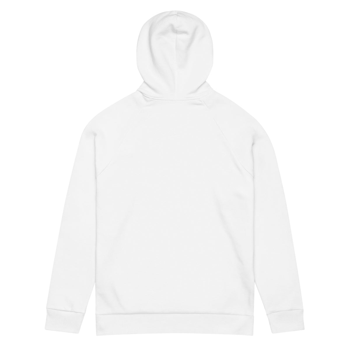 Under Armour hoodie, White, back view