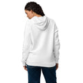 Under Armour hoodie, White, back view