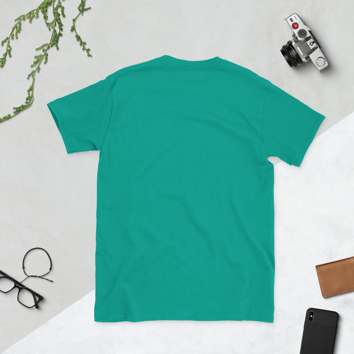 Short-Sleeve Unisex T-Shirt, Jade Dome, back view