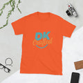 Short-Sleeve Unisex T-Shirt, Orange, front view