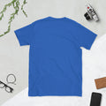 Short-Sleeve Unisex T-Shirt, Royal, back view