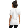 Short-Sleeve Unisex T-Shirt, White, back view
