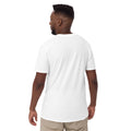 Short-Sleeve Unisex T-Shirt, White, back view