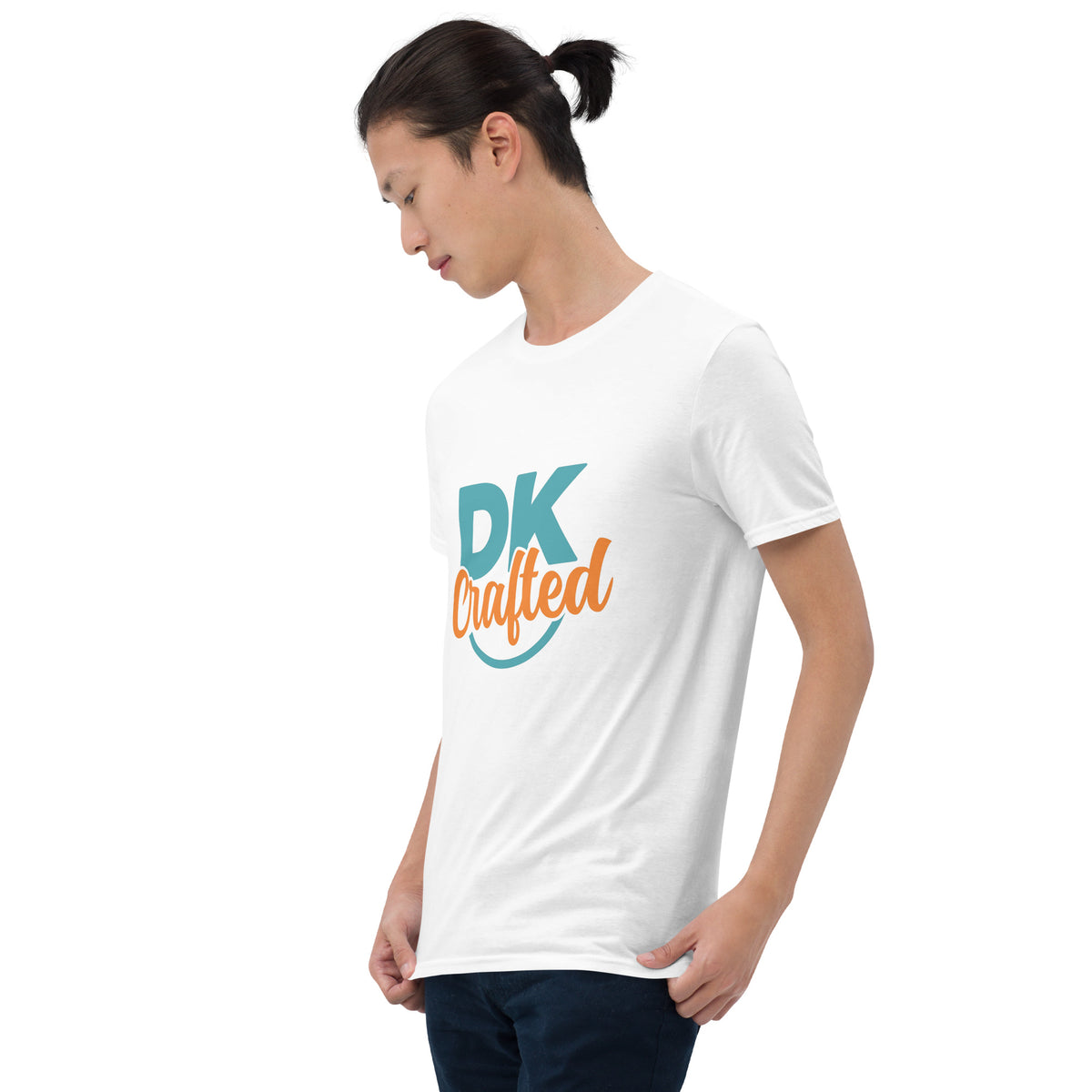 Short-Sleeve Unisex T-Shirt, White, left front view
