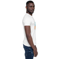 Short-Sleeve Unisex T-Shirt, White, right view
