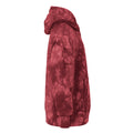 Unisex Champion tie-dye hoodie, Mulled Berry, right view