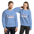 Unisex Sweatshirt, Carolina Blue, front view