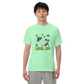 Unisex garment-dyed heavyweight t-shirt, Island Reef, front view