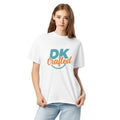 Unisex garment-dyed heavyweight t-shirt, White, front view