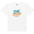 Unisex garment-dyed heavyweight t-shirt, White, front view