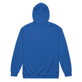Unisex heavy blend zip hoodie, Royal, back view