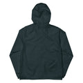 Unisex lightweight zip up windbreaker, Classic Navy, back view